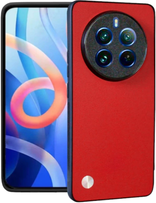 Θήκη Realme 12 Pro / 12 Pro Plus Bodycell Vegan Cover Σκληρή - Red (5206015076244)