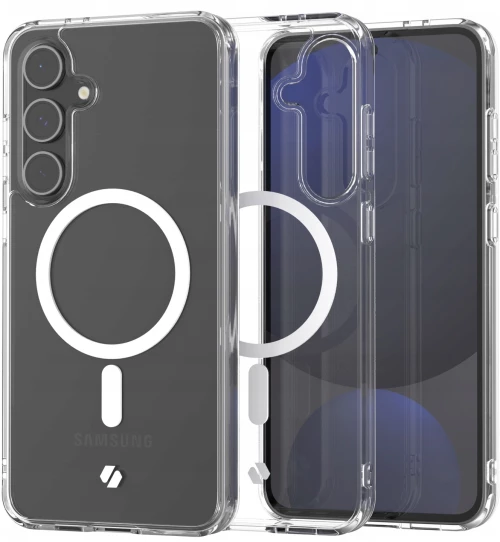 Θήκη Samsung Galaxy S24 FE Spacecase Clear MagSafe Σκληρή Διάφανη με MagSafe - Transparent (5905719113148)