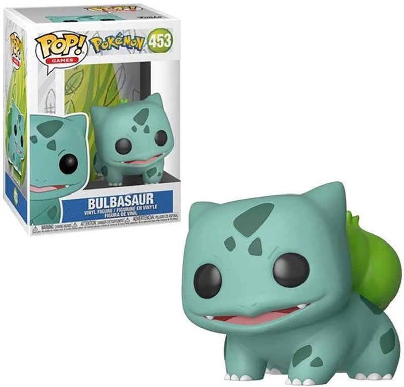 FUNKO POP! GAMES POKEMON BULBASAUR BULBIZARRE ΦΙΓΟΥΡΑ ΒΙΝΥΛΙΟΥ BISASAM 453 (#077404)