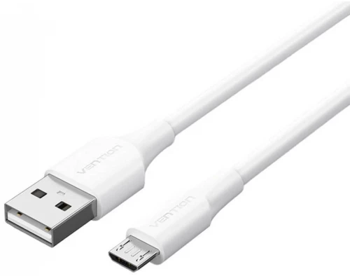 Vention usb 2.0 a Male to Micro b Male 2a Cable 3m White (Ctiwi) (Venctiwi)