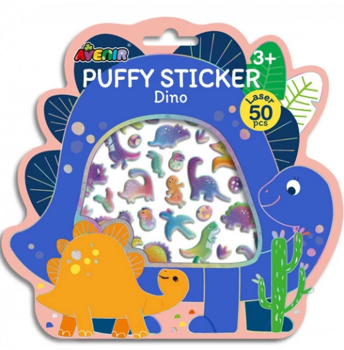 Puffy Sticker Avenir - Dino 60841