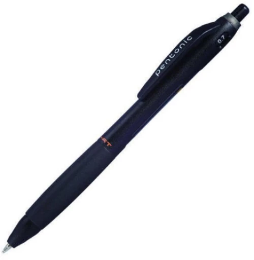 Στυλό διαρκείας  Pentonic Ball point Click 0.7mm 4007-K Με Μαύρο Σώμα Και Μαύρο Μελάνι