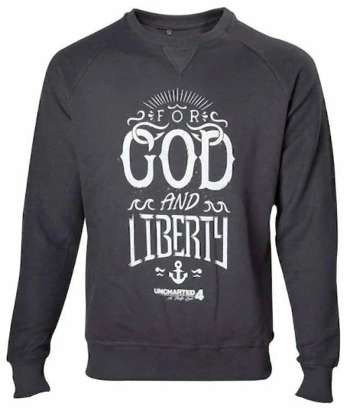 Difuzed Uncharted 4 - for god and Liberty Sweater - Size m (Sw302030unc-m)