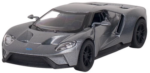 Μεταλλικό Ford GT (2017) 1/38 Ασημί - Goki (12256S)