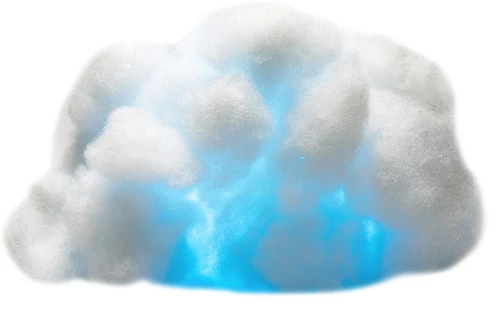 The Source do it Yourself led Cloud Lamp