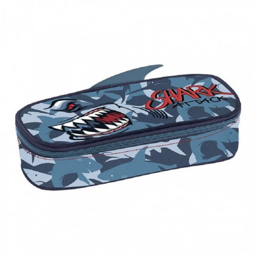 Κασετίνα Οβάλ Graffiti Shark 241342