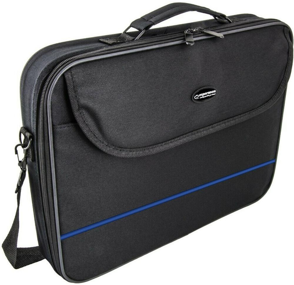Esperanza Classic Τσάντα Ώμου / Χειρός για Laptop 15.6" Blue (Et101b) (Espet101b)