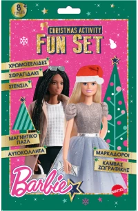 Christmas Activity Fun Set - Barbie