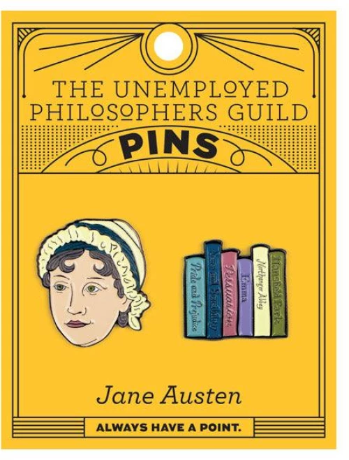 Jane Austen   Books Pins