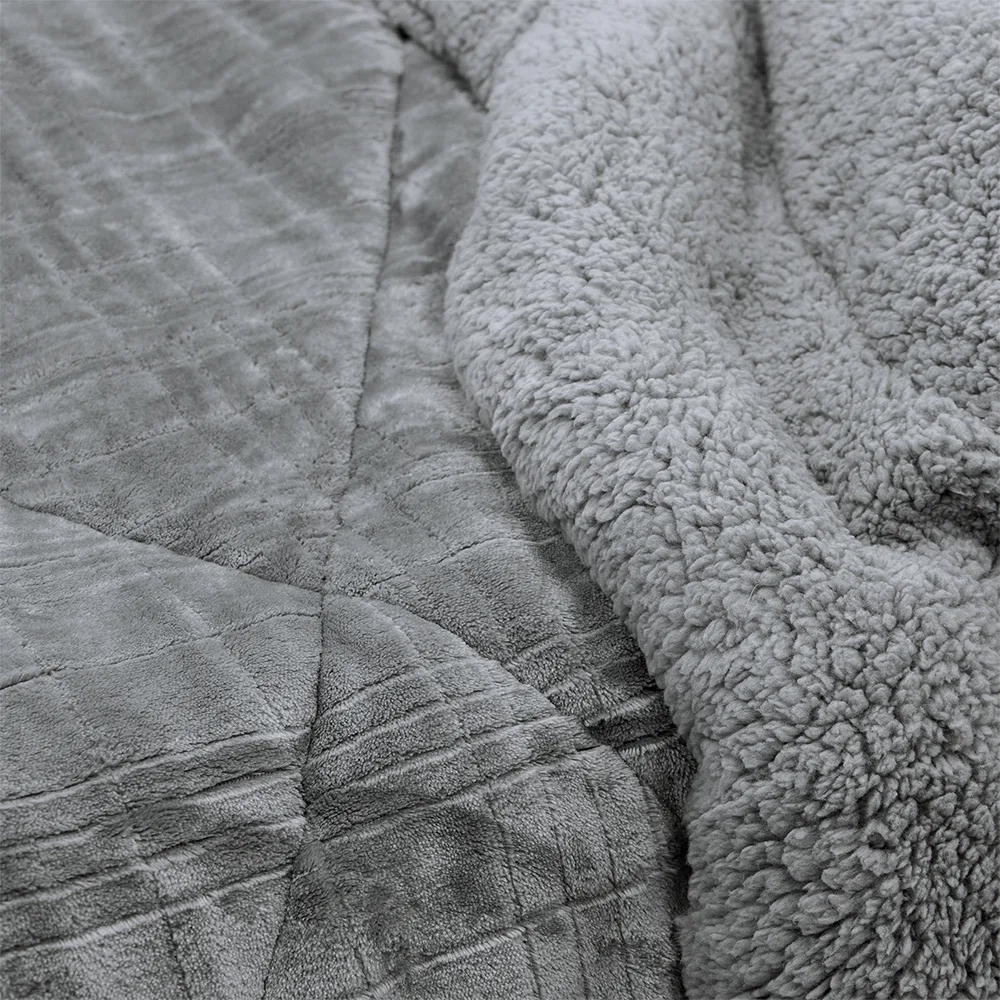 LINO ΚΟΥΒΕΡΤΟΠΑΠΛΩΜΑ DANIA GREY 220X240