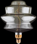 DIMMABLE LED VINTAGE LAMP 8W E27 2000K D180 SMOKY 99LED102S