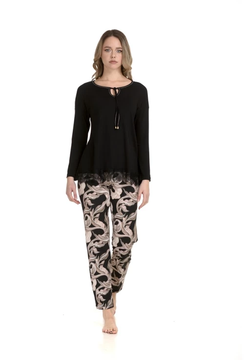 Zen by Daisy Γυναικεία Χειμερινή Πυζάμα Viscose Regular Fit 86920