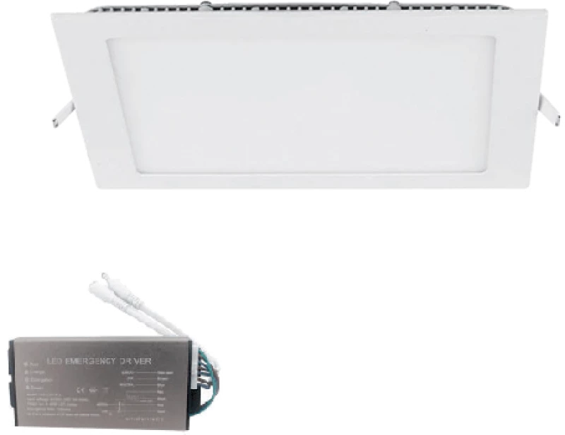 LED PANEL SQUARE SURFACE 18W 4000-4300K 220X220+EM