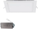 LED PANEL SQUARE SURFACE 18W 4000-4300K 220X220+EM