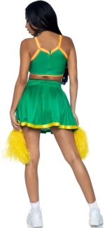 LEG AVENUE - COSTUME CHEERLEADER GREEN
