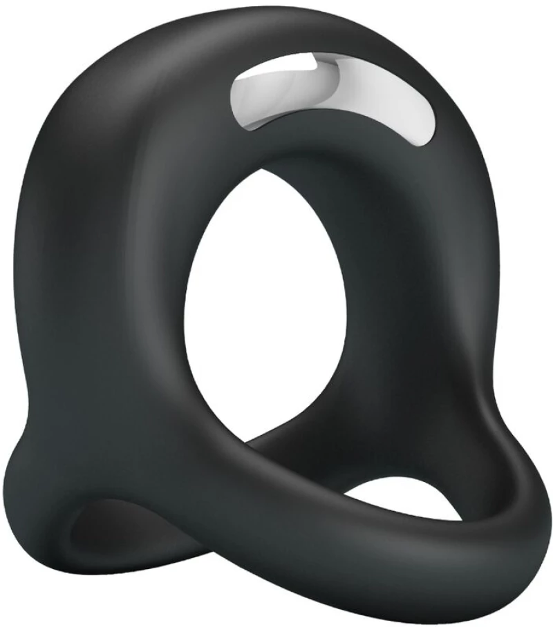 PRETTY LOVE - ELLIOTT BLACK VIBRATOR RING
