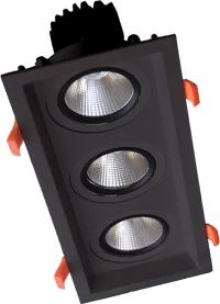 TRIPLE LED SPOT LIGHT 3X15W 230V 4000K BL