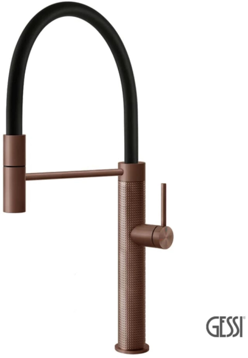 Μπαταρία Κουζίνας 316  CESELLO Gessi Copper Brushed PVD 213-60014-708