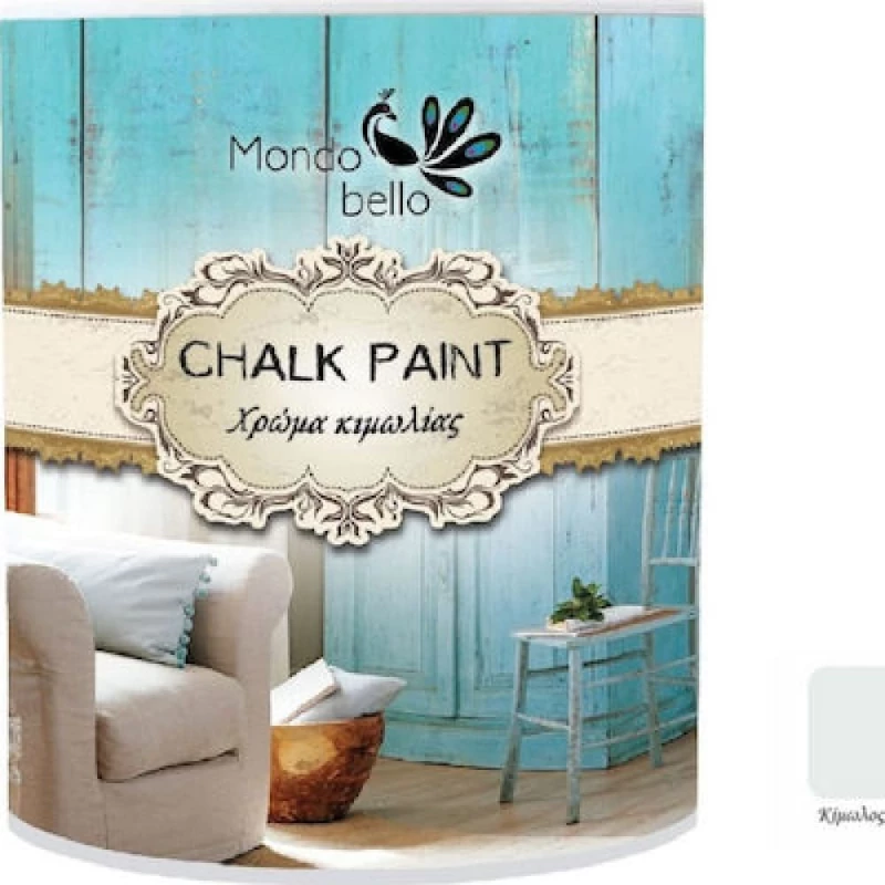 Χρώμα Κιμωλίας Chalk Paint Κίμωλος - Λευκό 375ml - Mondobello