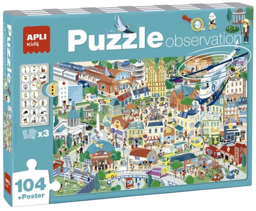 Apli Puzzle Observation City 104τμχ