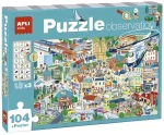Apli Puzzle Observation City 104τμχ