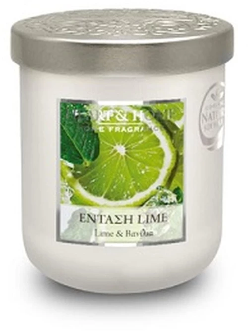 Κερί Αρωματικό Heart & Home Εκρηξη Lime 110g