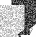 Χαρτόνι 50χ70εκ. 300γρ. Zenart Flowers