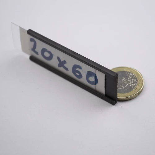 Μαγνητική Ετικέτα 20x60x3mm Φερρίτης