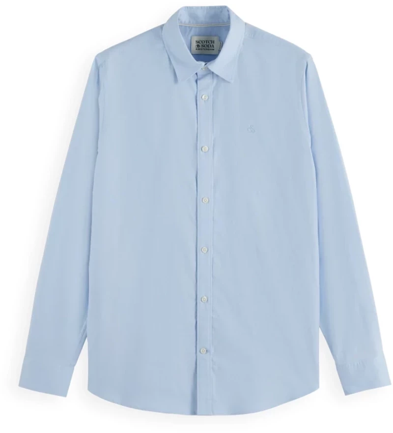 Scotch&Soda Men’s Oxford Solid Shirt