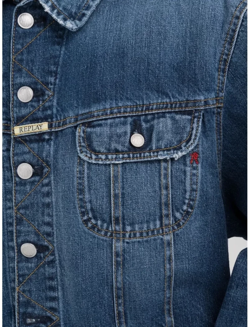 Replay Woman 9ZERO1 Denim Jacket