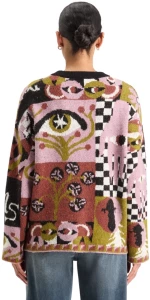 Scotch&Soda Woman Jacquard Oversized Pullover