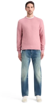 Scotch&Soda Man Knit Cadillac Pink Sweater