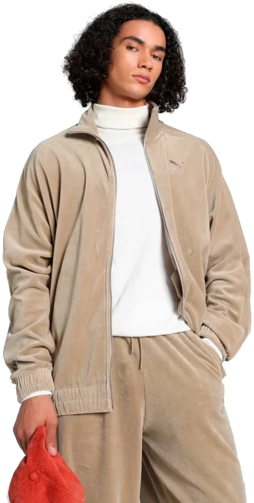 Puma Unisex T7 Oversized Velour Track Jacket