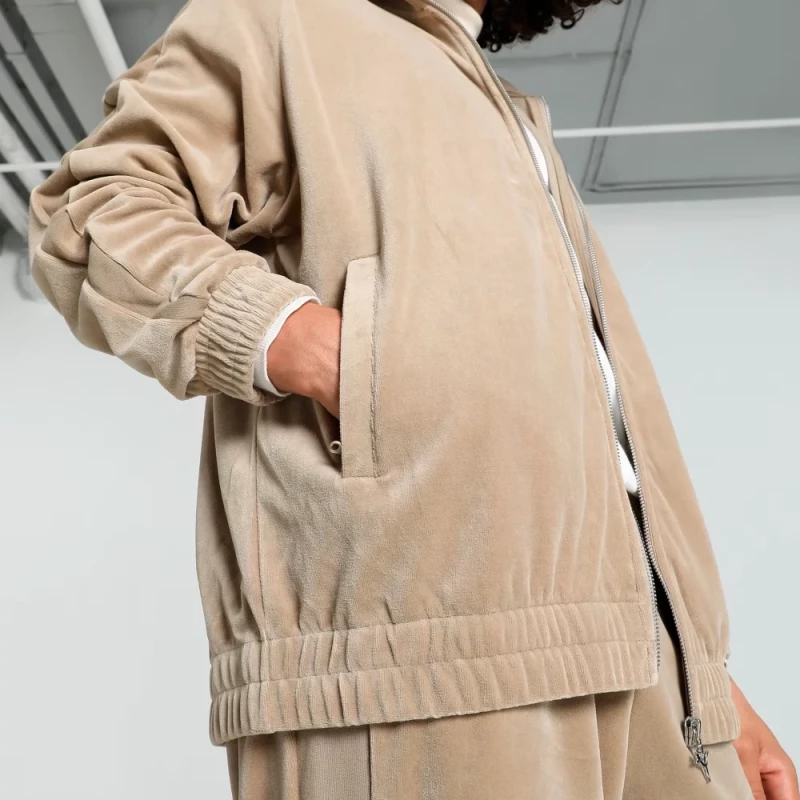 Puma Unisex T7 Oversized Velour Track Jacket