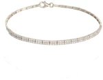 Βραχιόλι Ασήμι 925 Ριβιέρα με zircon Gatsa BR543