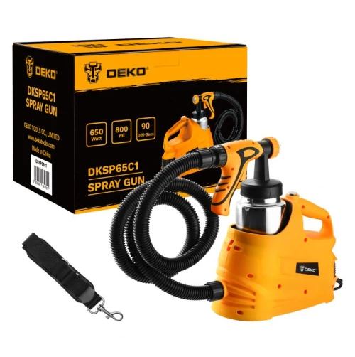 Επαγγελματικό πιστόλι βαφής ηλεκτρικό 650W/ 32000rpm DEKO DKSP65C1
