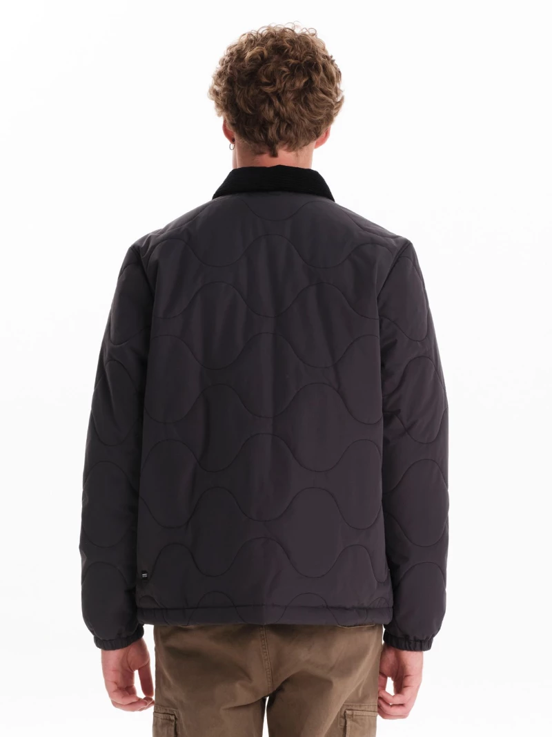 EMERSON  QUILTED JACKET (242.EM10.105- EBONY)