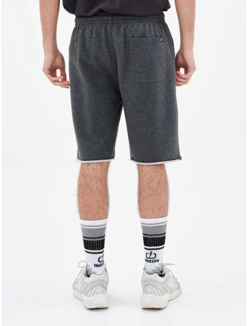 Ανδρική Βερμούδα Emerson Athletic Team Dark Grey Mel  Γκρι Σκούρο