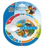 Paw Patrol Παιδικό Σετ Φαγητοδοχείου από Μελαμίνη 2τμχ