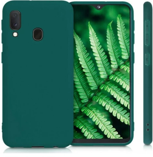 Matt TPU Case for Samsung Galaxy A20e Forest Green