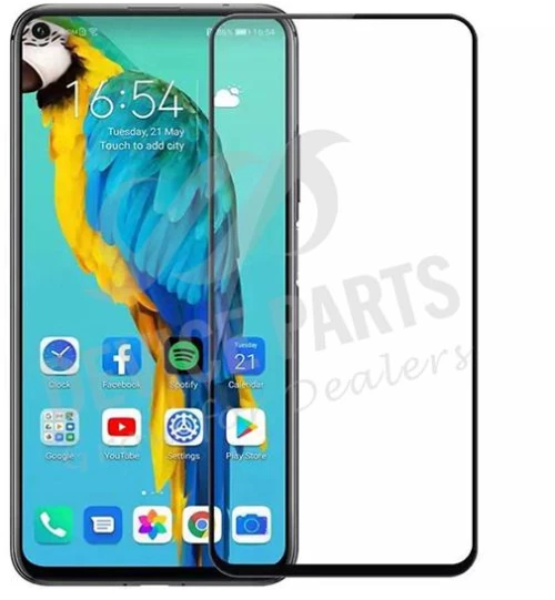 Full Screen Tempered Glass Screen Protector for Huawei Nova 5T Black