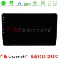 Nakamichi NAM5260 Series 4Core Android12 4+64GB Alfa Romeo 159/Brera/Spider Navigation Multimedia Tablet 9" Με Carplay & Android U-N44-AR2863