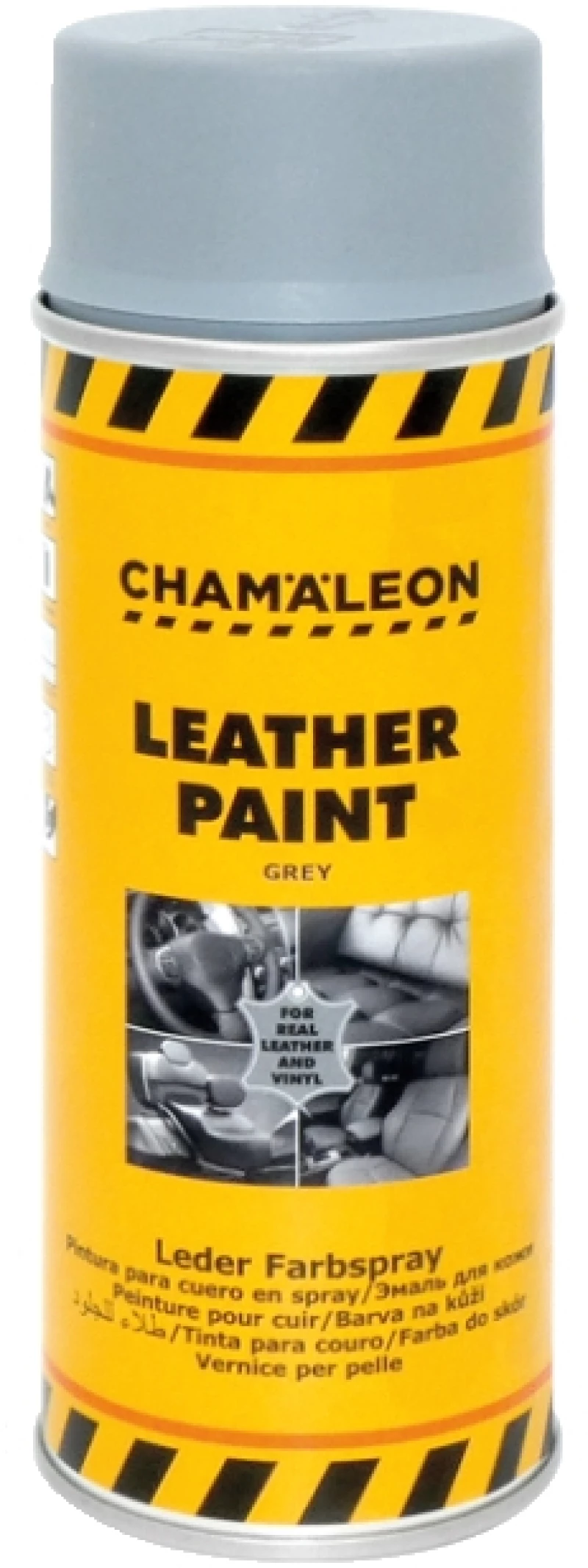 Σπρέι χρώμα για δέρμα Leather Paint Spray Γκρι 400ml 26809