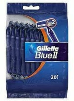 Ξυράφια Μίας Χρήσης Gillette Blue II 20 Μονάδες S05112555
