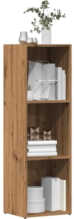 Βιβλιοθήκη Artisan Δρυς 36x30x114 εκ. Επεξεργασμένο Ξύλο artisan δρυς 855775