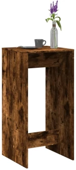 Τραπέζι Μπαρ Καπνιστή Δρυς 51x50x103,5 εκ. Επεξ. Ξύλο Καφέ 854422