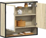 Ντουλάπι καθρέφτη μπάνιου Sonoma Oak 65x20x60 cm Sonoma Δρυς 849260