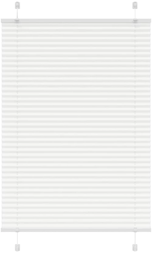 Πλισέ περσίδα Λευκό 95x150 cm Πλάτος υφάσματος 94,4 cm Λευκό 4015499
