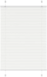 Πλισέ περσίδα Λευκό 95x150 cm Πλάτος υφάσματος 94,4 cm Λευκό 4015499