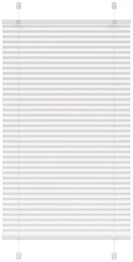Πλισέ περσίδα Λευκό 70x150 cm Πλάτος υφάσματος 69,4 cm Λευκό 4015494
